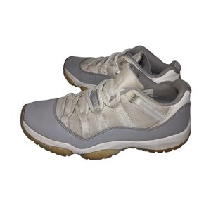 Air Jordan 11 Retro Low Cement Gray Women's Sneakers Size 8
